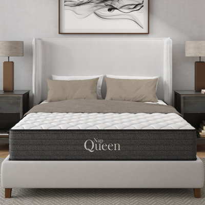 Matelas hybride en gel de refroidissement Victoria de 10 pouces, certifié CertiPUR-US