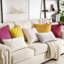 Coussin Silky Velvet Series Pom-poms-1196681504-1196681514-1197348343