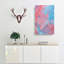 Elephant In The Room In Abstract - Wrapped Canvas Print-55315443