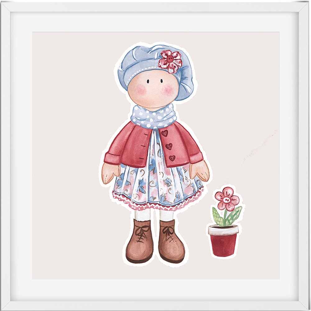 Gerahmtes Poster Myatt Doll Spring