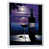 White Floater Framed