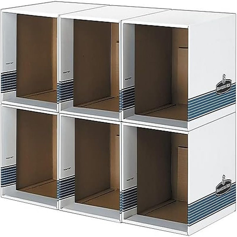 File And Cube Storage Box, Legal/Letter Size,