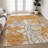 Machine Washable Indoor/Outdoor Chantille ACN2894 Floral Rug-1784749398-1784749392
