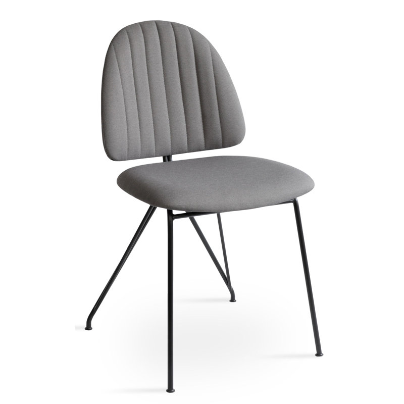 Chaise d'appoint Nostrand en gris