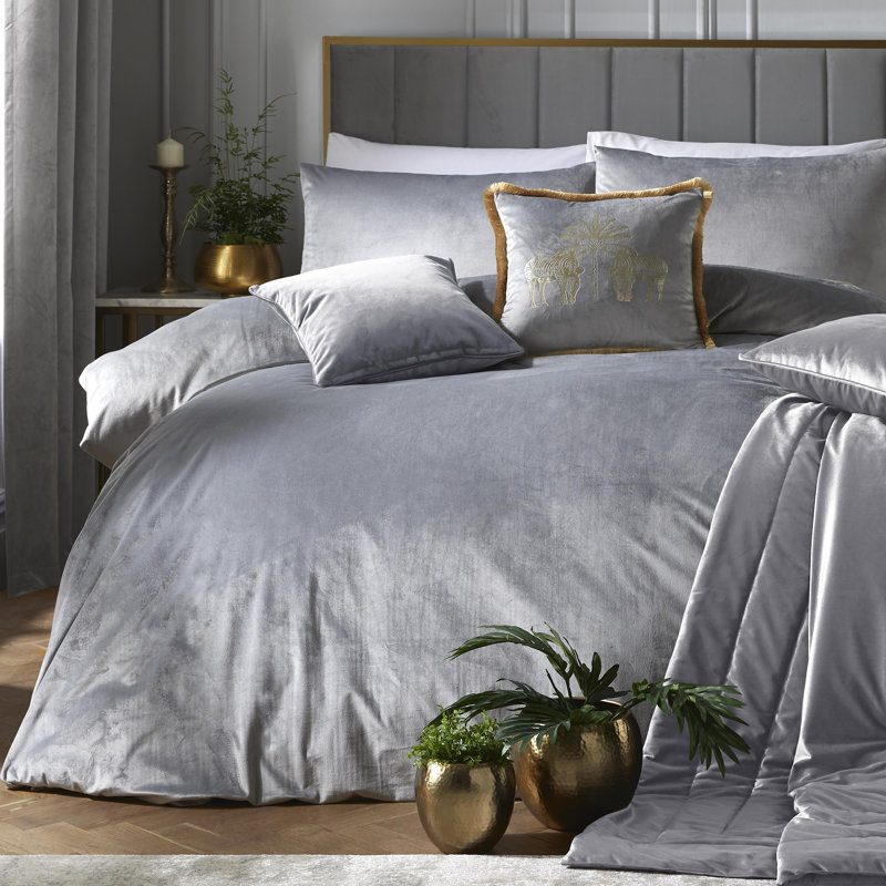 Montrose Duvet Cover Set, Linen, Double Duvet Cover + 2 Standard Pillowcases
