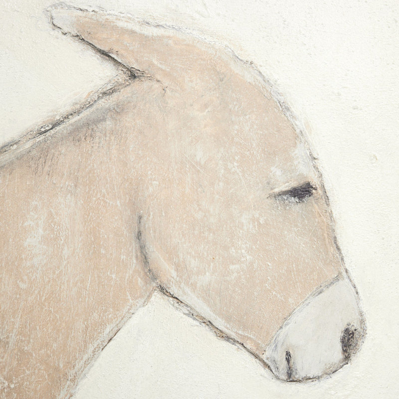Burro Dia by Paul Meyer, 18" H x 18" W