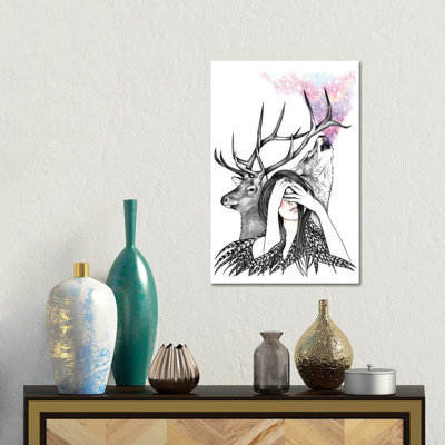 Starlight 1 Piece Wall Art on Canvas
