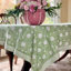 Eden Green Square Tablecloth-462233125