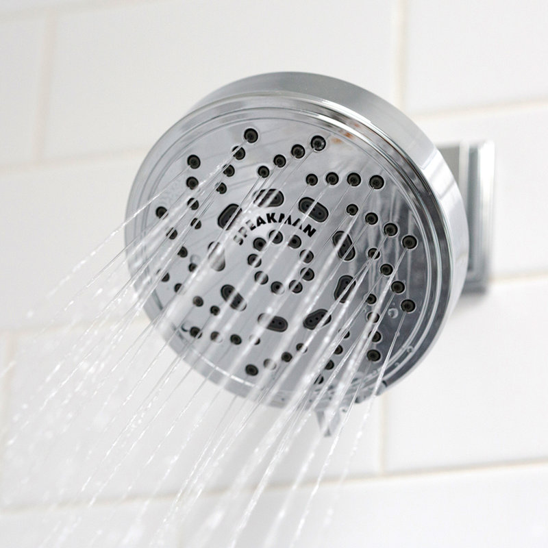 Echo Polished Chrome Multi-Function Wall Mounted Shower Head