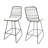 NIEZ COUNTER STOOL-430734175-430734174