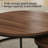Carbon Steel Nesting Coffee Tables Set - Round Extendable Design with Durable Panel for Living Rooms-852533186