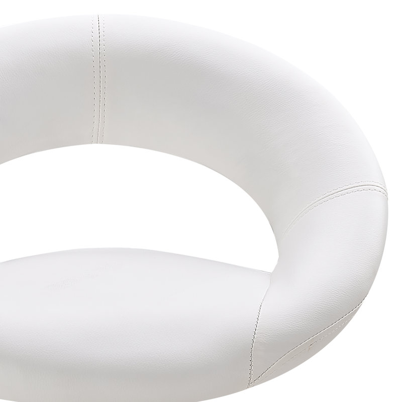 Chaise de travail Marlys, Blanc