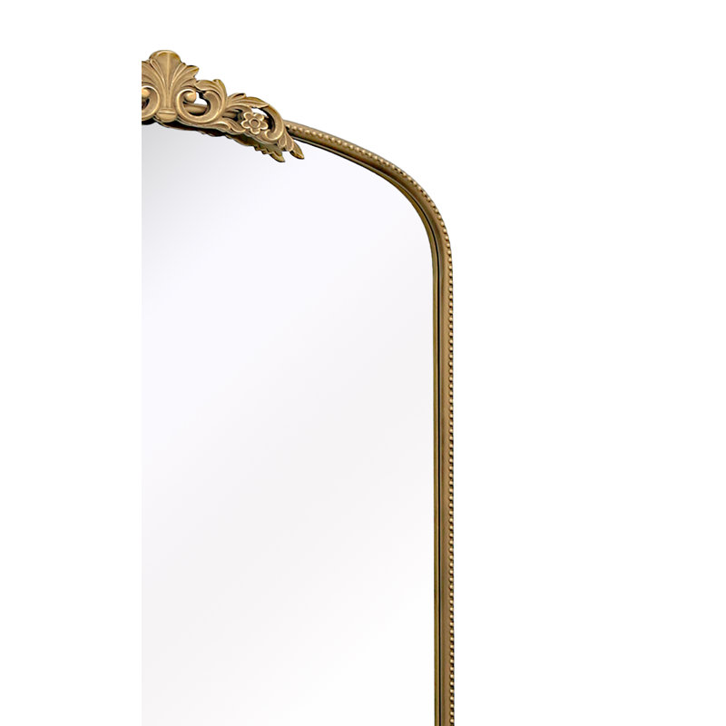 Miroir de plancher pleine longueur en métal