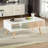 Rectangle Coffee Table With Solid Wood Legs-125763163-125763167