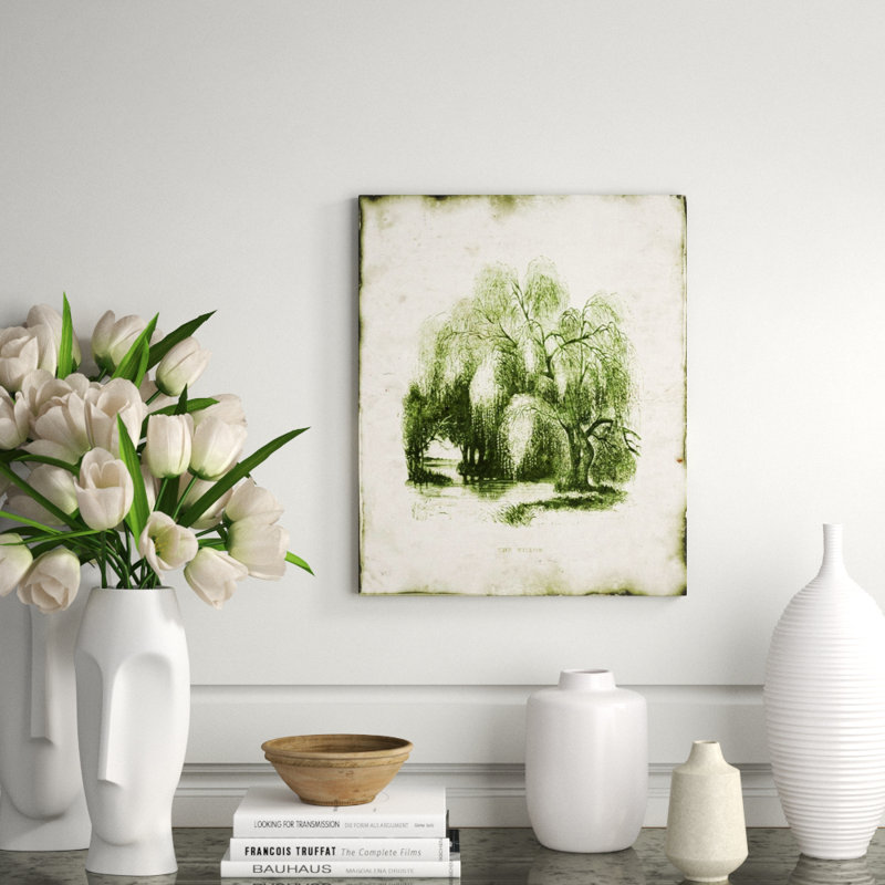 Evergreen I Print by Zoey Riley, 29" H x 24" W x 1.5" D, Outdoor