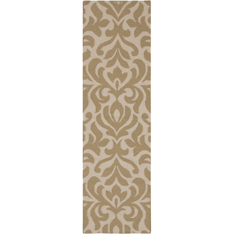 Perrysburg Wool Floral Indoor Rug, Rectangle 2' x 3'