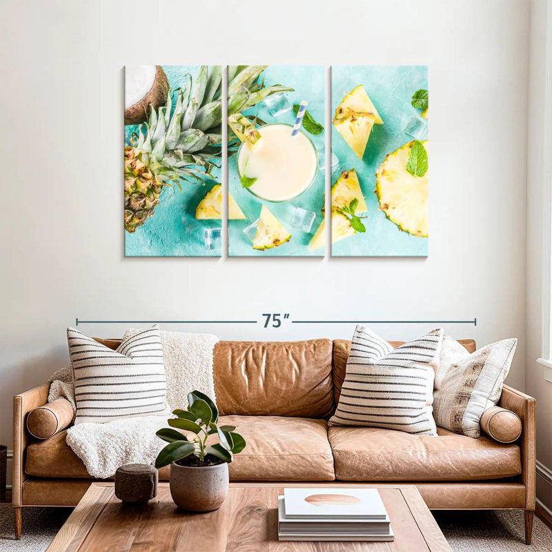 Yarlin Summer Pina Colada Cocktails, 36" H x 57" W