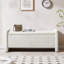 Zellers 44" Velvet Upholstered Storage Ottoman Bench for Entryway, Bedroom and Living Room-459583862