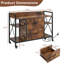 Classeur L 40,55 "avec 2 tiroirs verrouillables, station de charge et tablettes réglables, armoire de rangement pour bureau à domicile
