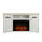 White Farmhouse 61" Fireplace TV Stand-1027449519