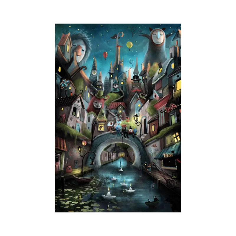Pinnacles by Alexander Jansson - Wrapped Canvas Print, 152.5 cm H x 101.5 cm W