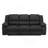 Black Reclining Sofa