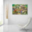 Bungalow rose «Big Adventure Zoo» par Bigelow, illustrations en acrylique sur verre-125206882