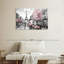 «Pink Paris», reproduction sur toile-1467637094