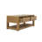 Murrysville Floor Shelf Coffee Table with Storage