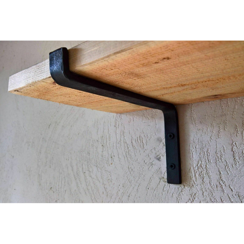Rustic Metal Steel Wall Shelf Brackets