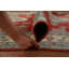 Tapis rouge à motif oriental Kazak