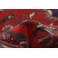Tapis de couloir unique en laine style années 1990 de 3 pi 10 po x 10 pi 10 po Kartis