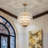 Ennu Crystal Globe Chandelier