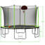 Trampoline vert 12 pi 1223
