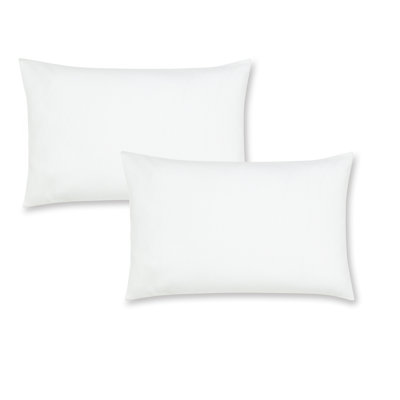Brushed Cotton Standard Pillowcase Pair