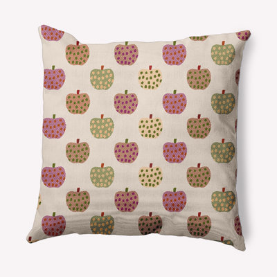  Coussin décoratif à motif pomme Apple