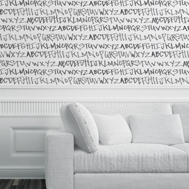 NYC Alphabet, Black, Paper
