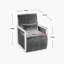 Fauteuil pivotant de 24,02 po Crestone-187745126