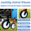 Chariot de chariot pliable pliable avec système de cerclage, pour la plage, les utilitaires, l'épicerie, le camping, les sports, le jardinage, la pêche, supporte 225 lb-122630266-122630265