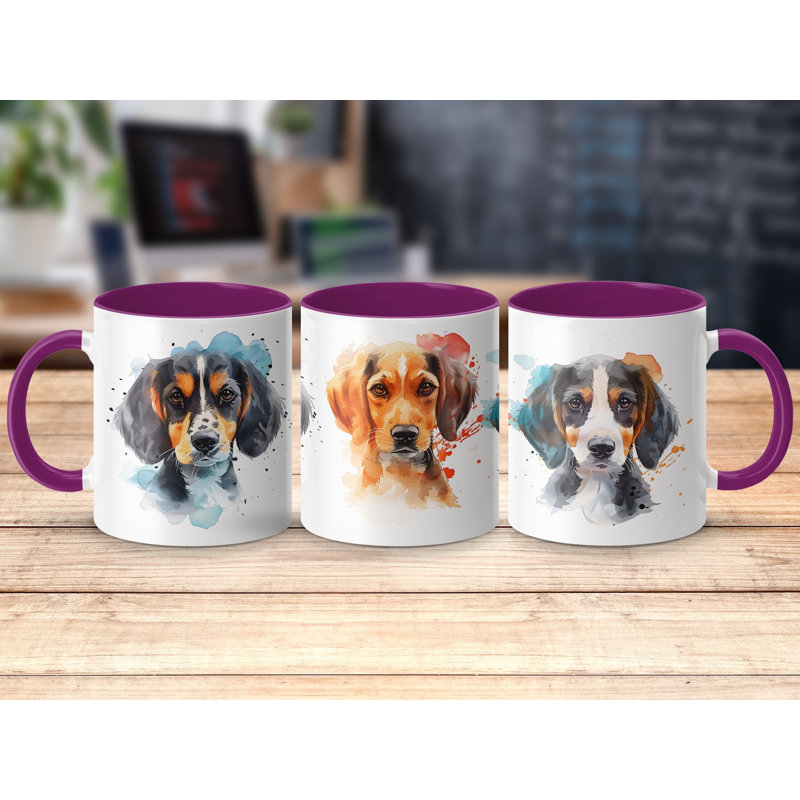 Mug, 3, Purple