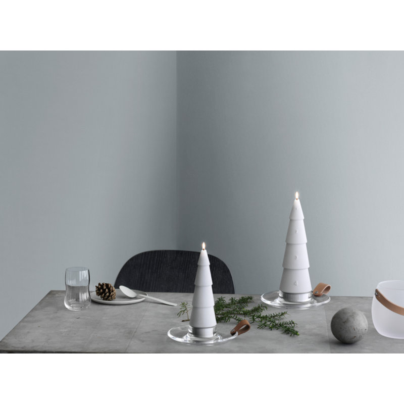 Bougeoir de table en verre 1,8 po