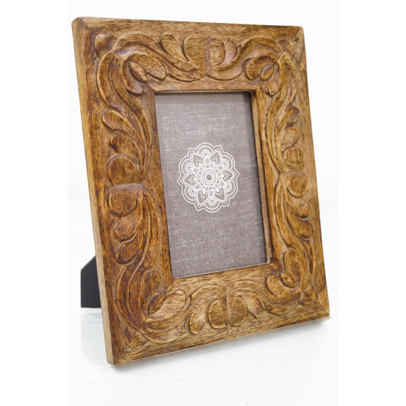 Wood Beveled Picture Frame