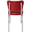 Retro Home Upholstered 'V' Back Dining Chair-18734020