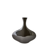 Silhouette Vase-Black-Wide