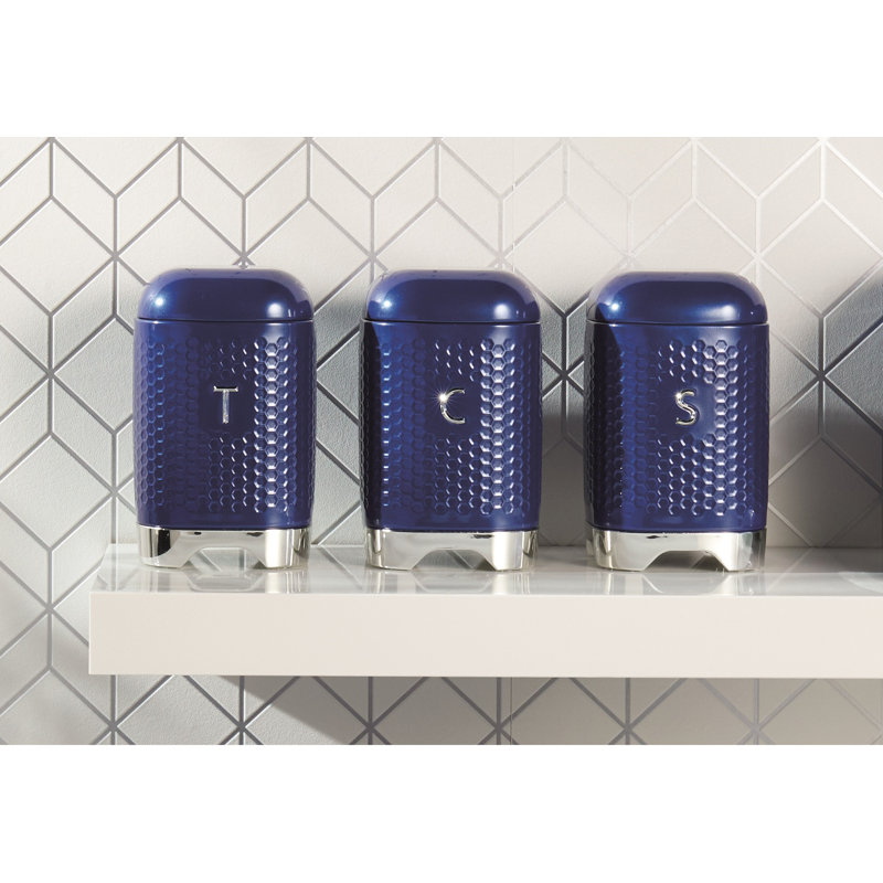 Lovello Coffee Jar, Midnight Navy