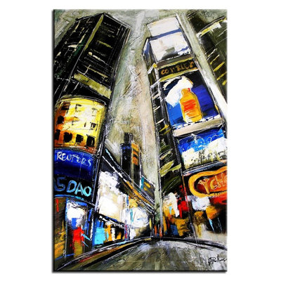 Wrapped Canvas Painting