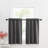 Polyester Blackout Rod Pocket Valance (Set of 2)-1163939975-1163940016