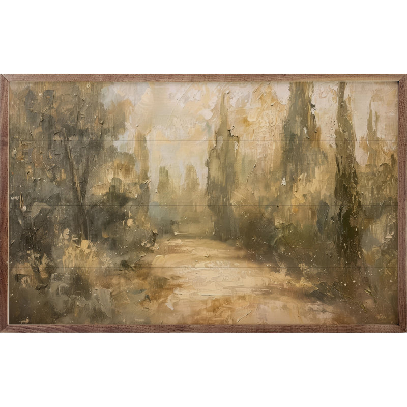 «Vintage Path By Petals Prints Design», H 5 po x l 8 po