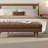 Leather Match Upholstered Bench-100479316
