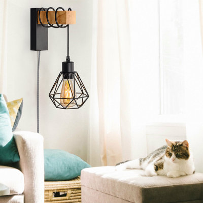 Luminaire suspendu moderne moderne en bois